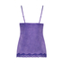 Velours Lace Cami Top, Purple