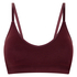 Dide Triangle Bralette, Red