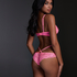 Sosha Non-Padded Underwired Bra, Pink