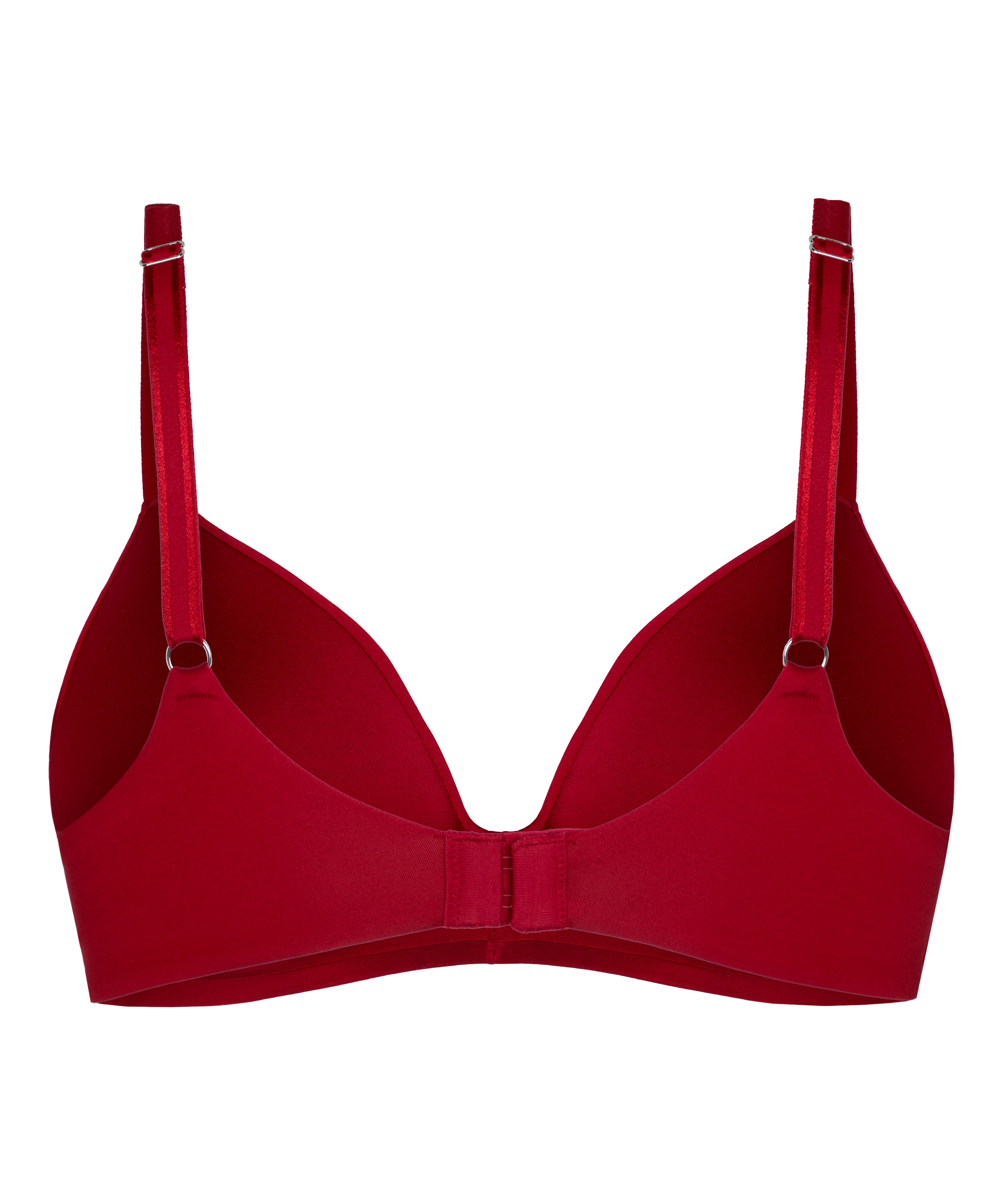 Mona padded non-underwired bra, Red, main
