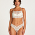 Chlo High Leg Brazilian, White