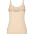 Pyjama Cami Striped Henley, Yellow
