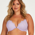 Blaise Padded Push-Up Underwired Bra, Purple