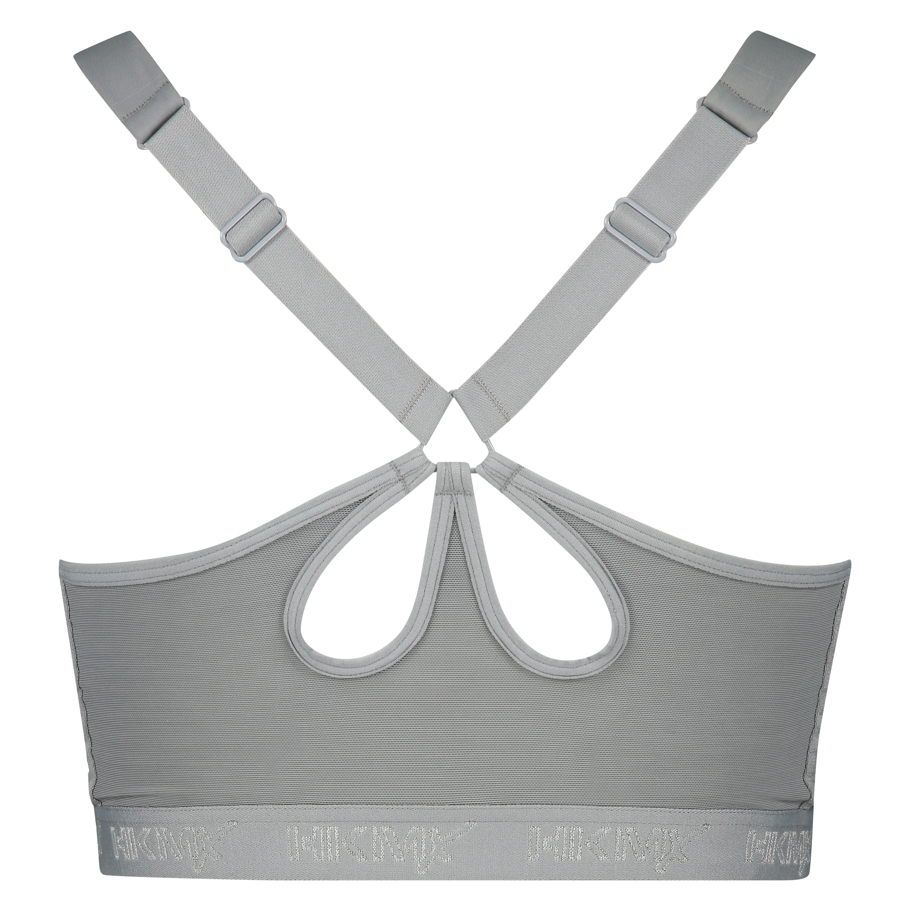 HKMX Sports bra The Pro Level 3, Gray, main