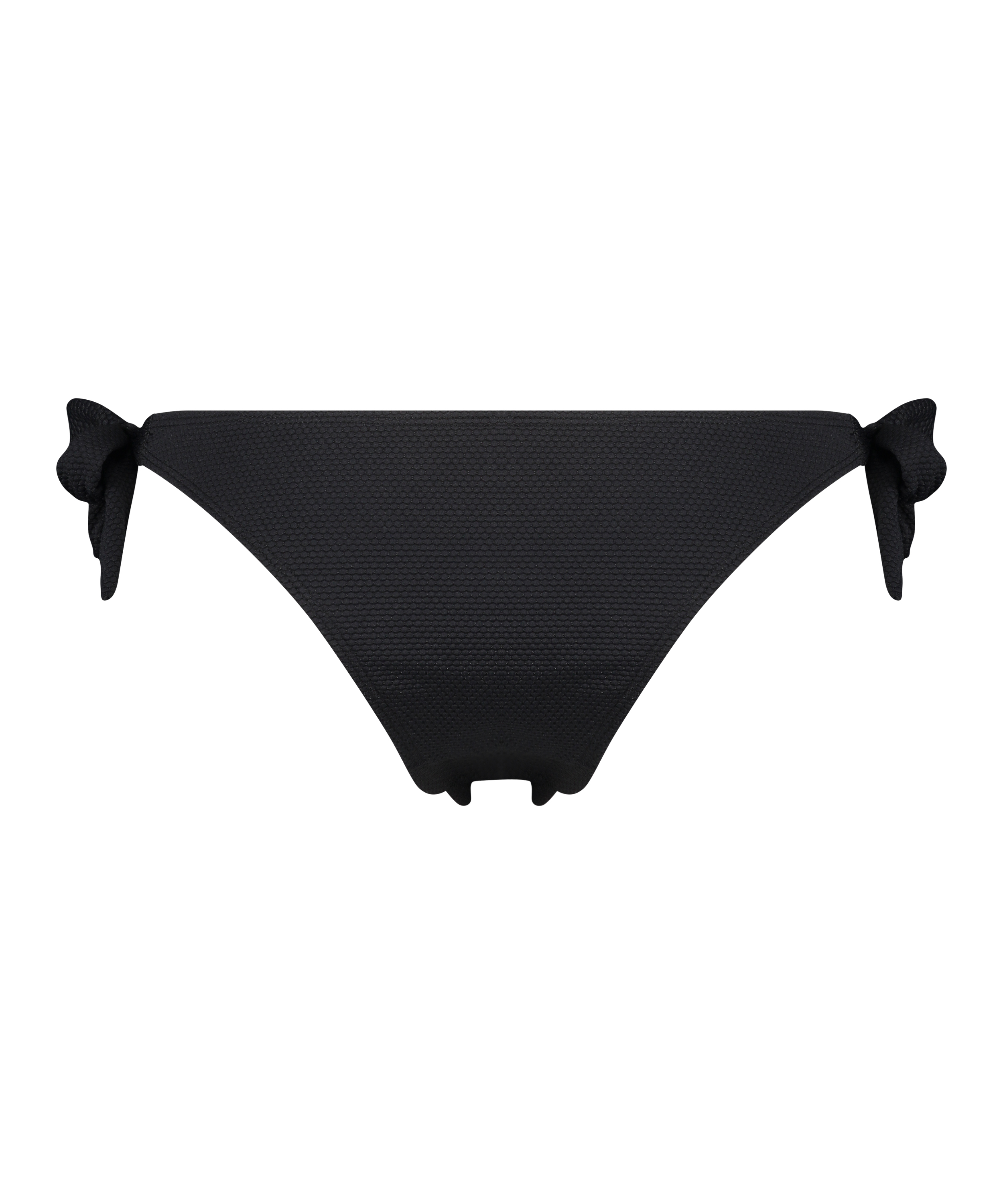 Scallop Goddess Brazilian bikini bottom, Black, main