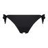 Scallop Goddess Brazilian bikini bottom, Black
