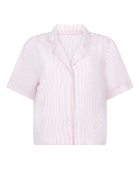 Pyjama short sleeve jacket, Pink