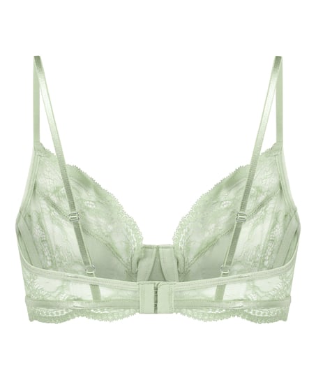 Isabelle Non-Padded Underwired Bra, Green