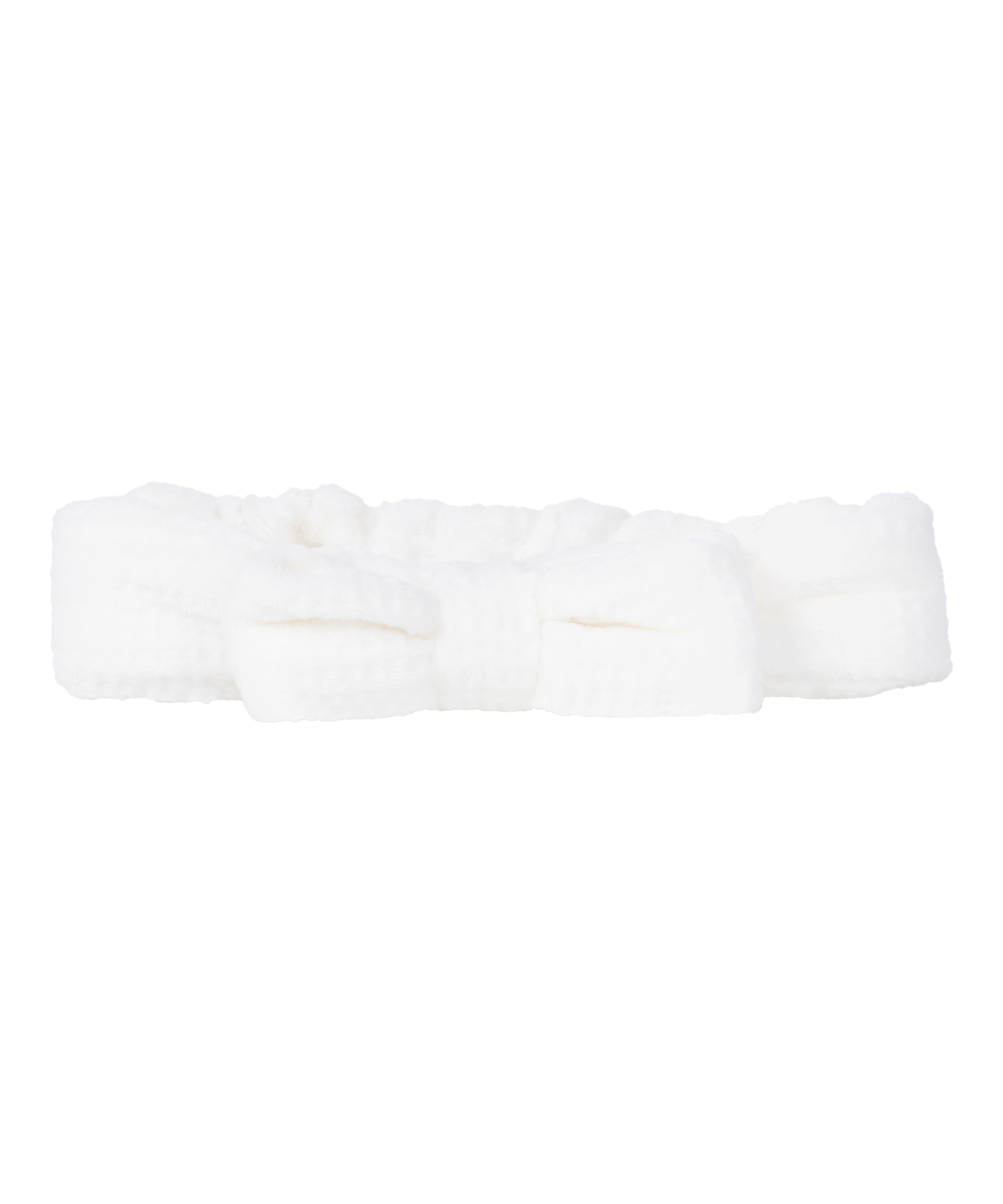 Headband and Scrunchie, White, main
