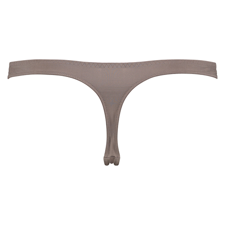 Secret Lace Thong, Brown