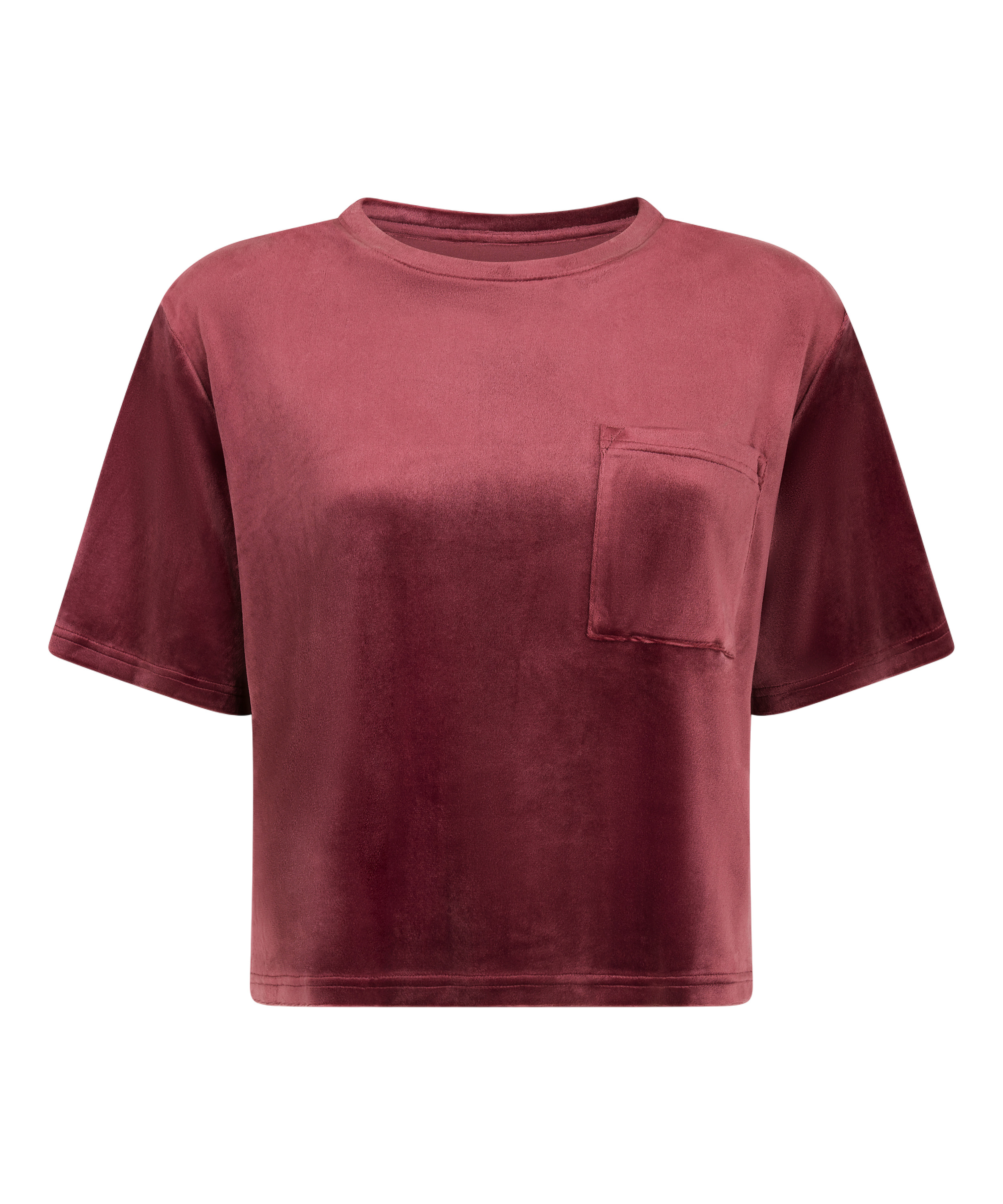 Top Velours Pocket, Red, main
