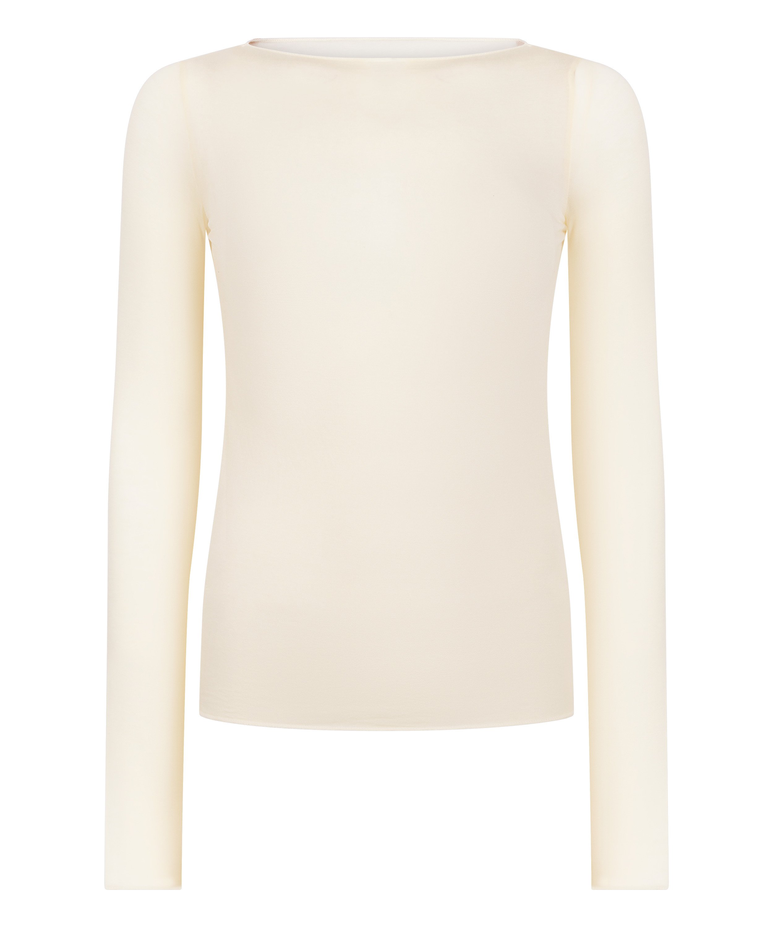 super soft Boatneck shirt with Cashmere, Yellow, main
