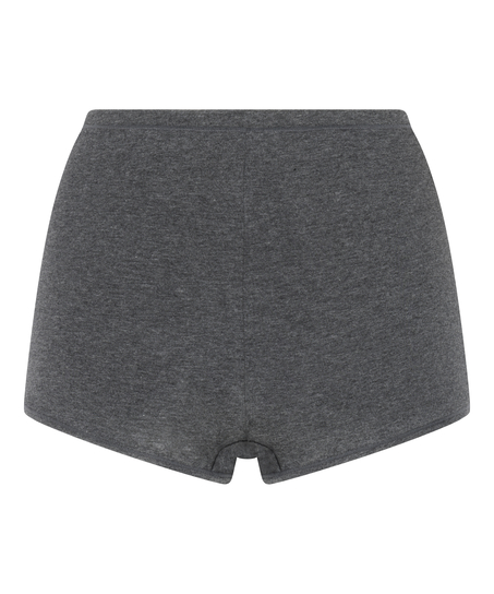 Boyshort Soft Cotton, Gray