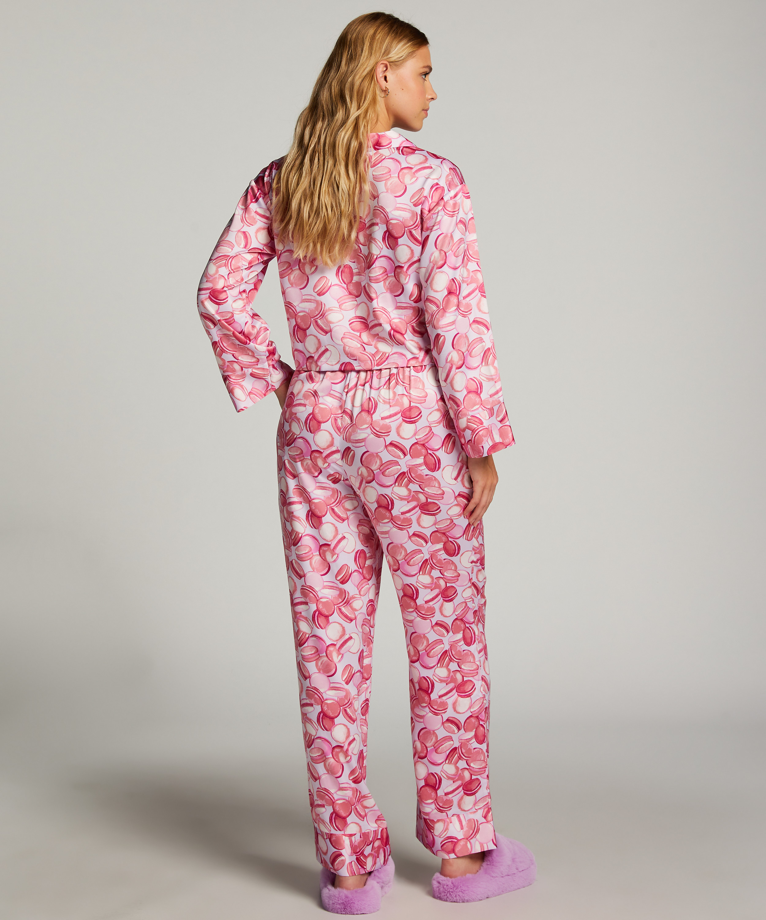 Satin Trousers, Purple, main