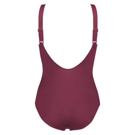 Golden Rings swimsuit, Red