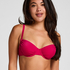 Padded Underwired Bikini Top Bardolino, Pink