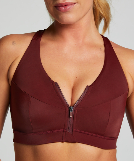 HKMX Sports bra The Pro Level 3, Red