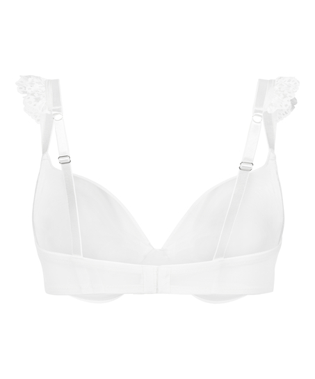 Posie Padded Underwired Maximizer Bra, White