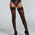 Stay Ups 15 Denier Lace, Black