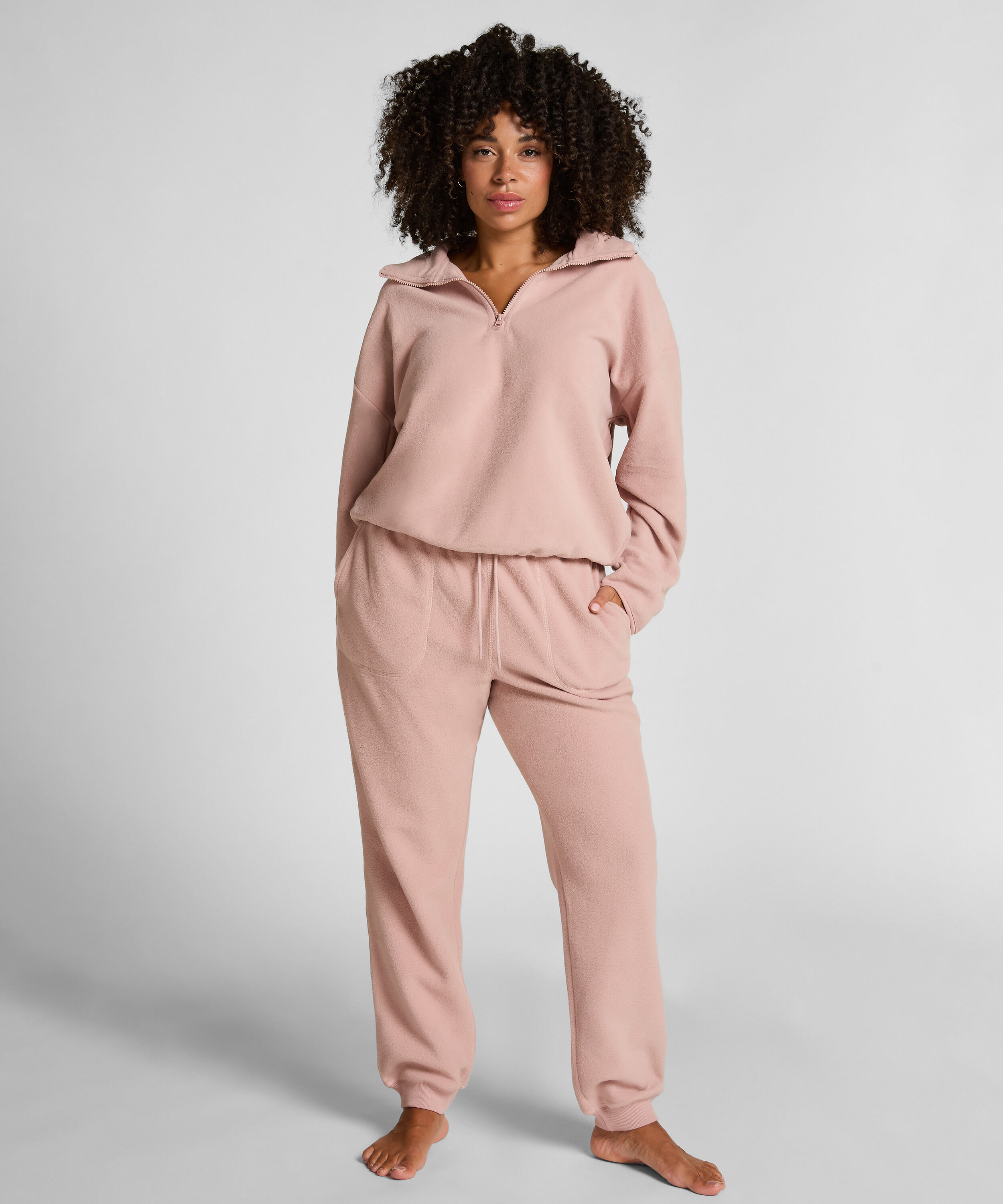 Jogger Sporty Fleece, Pink