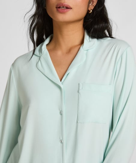 Essential Jersey Long-Sleeved Jacket, Green