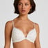 Marine Padded Push-Up Underwired Bra, White