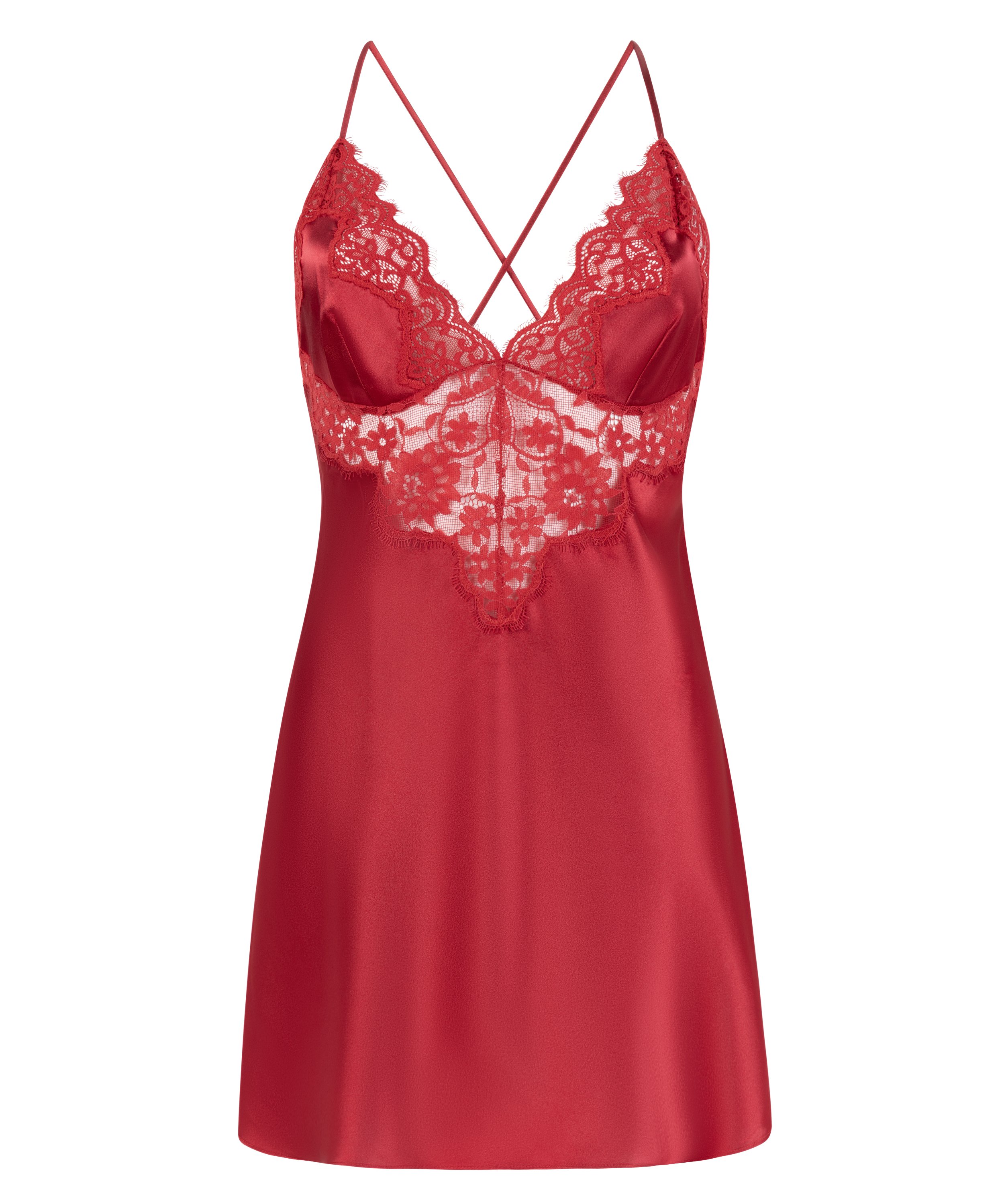 Mya Slipdress, Red, main