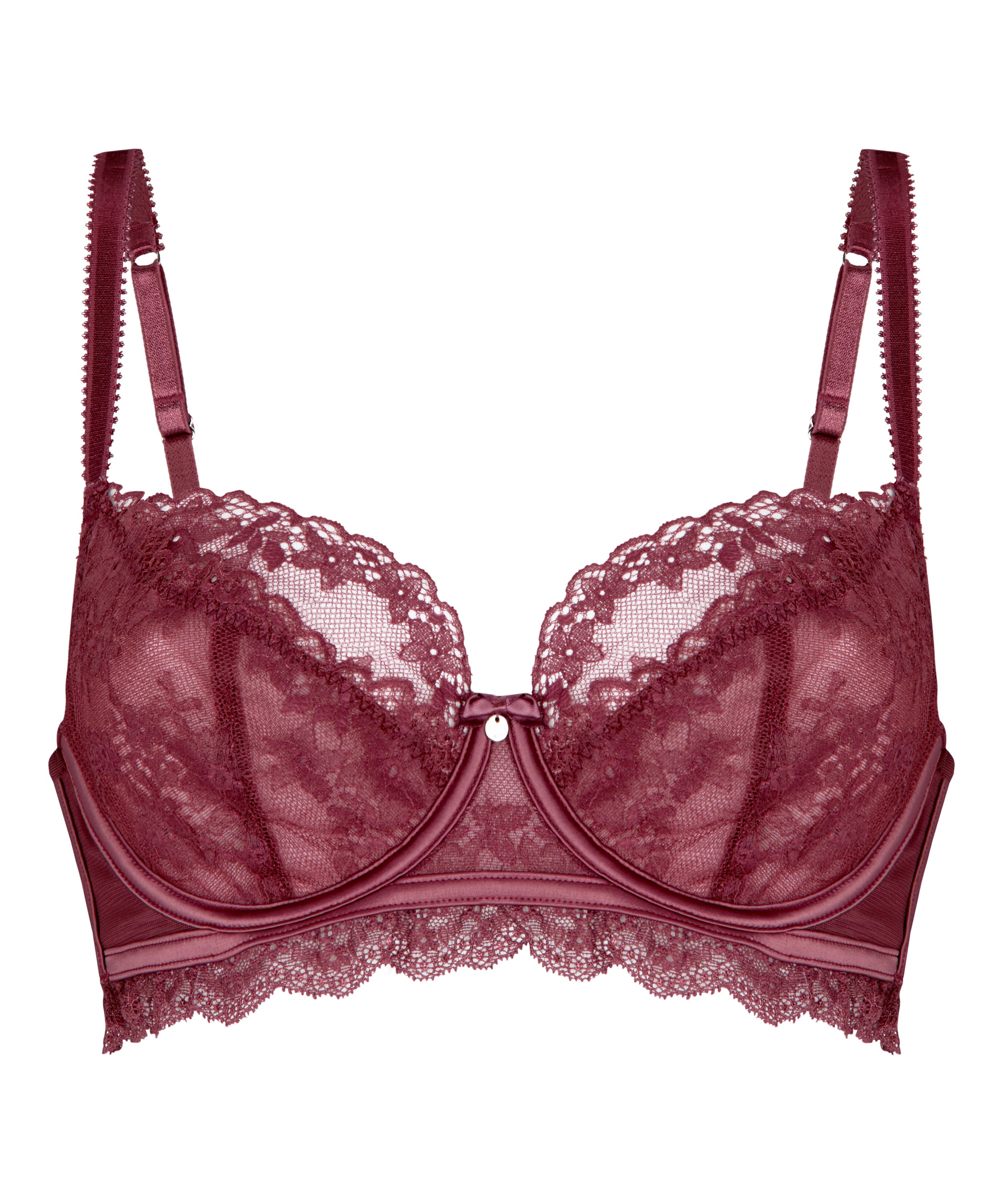 Non-Padded Underwired Bra Naomi, Purple, main