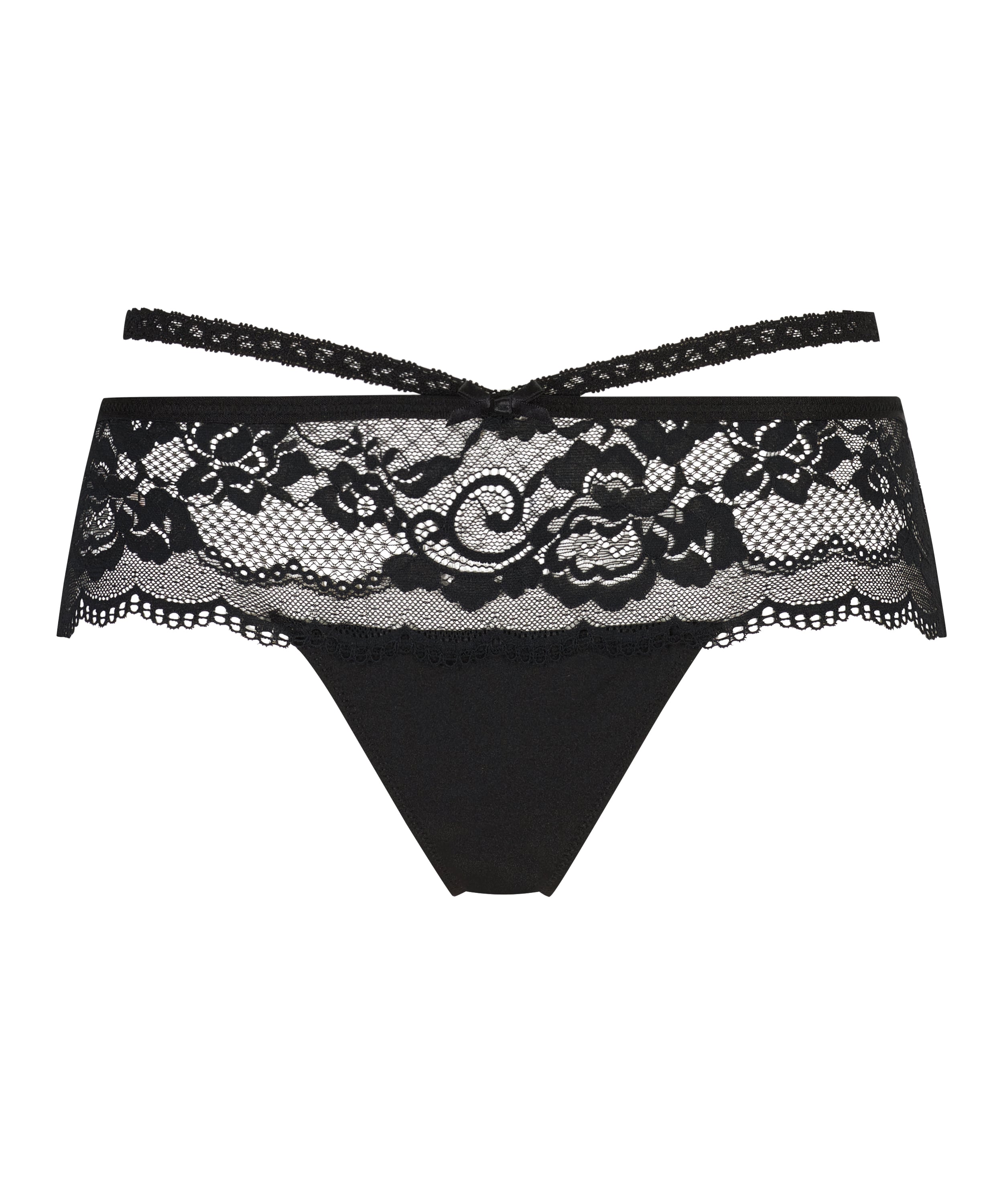 Quinn thong boxers, Black, main