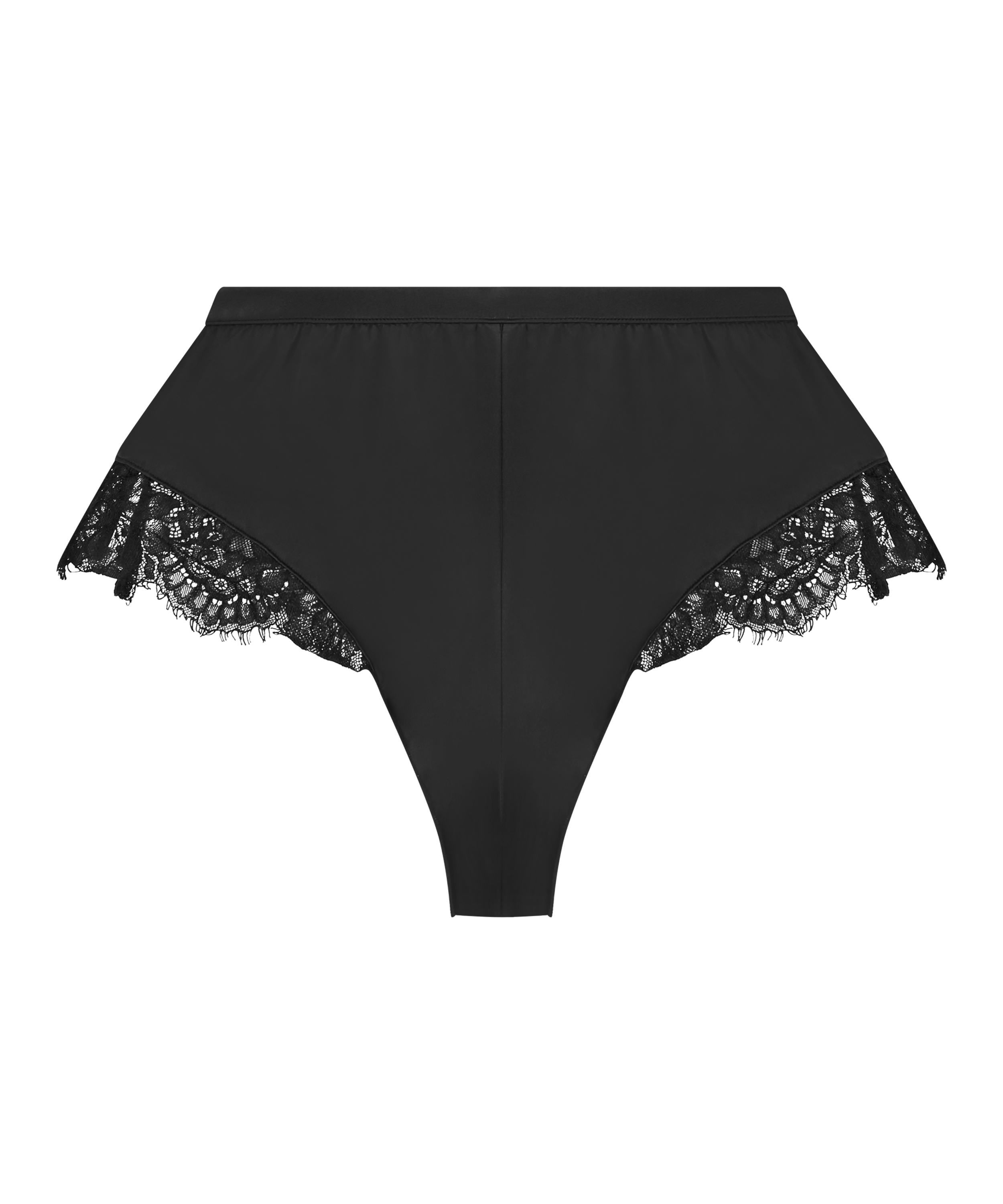 Valerie Lace French Knicker, Black, main