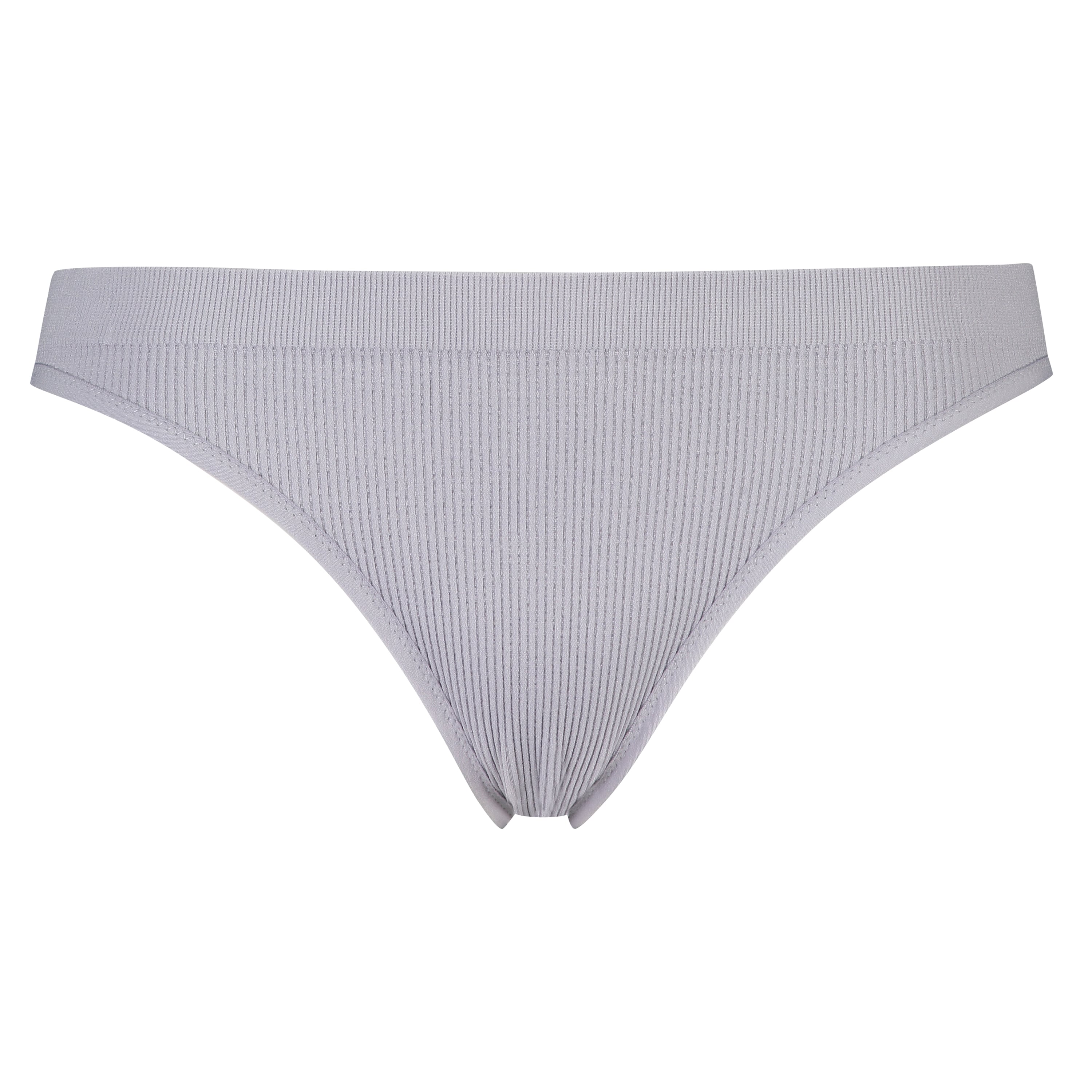 Seamless high leg brazilian, Gray, main