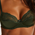 Sophie Non-Padded Underwired Bra, Green