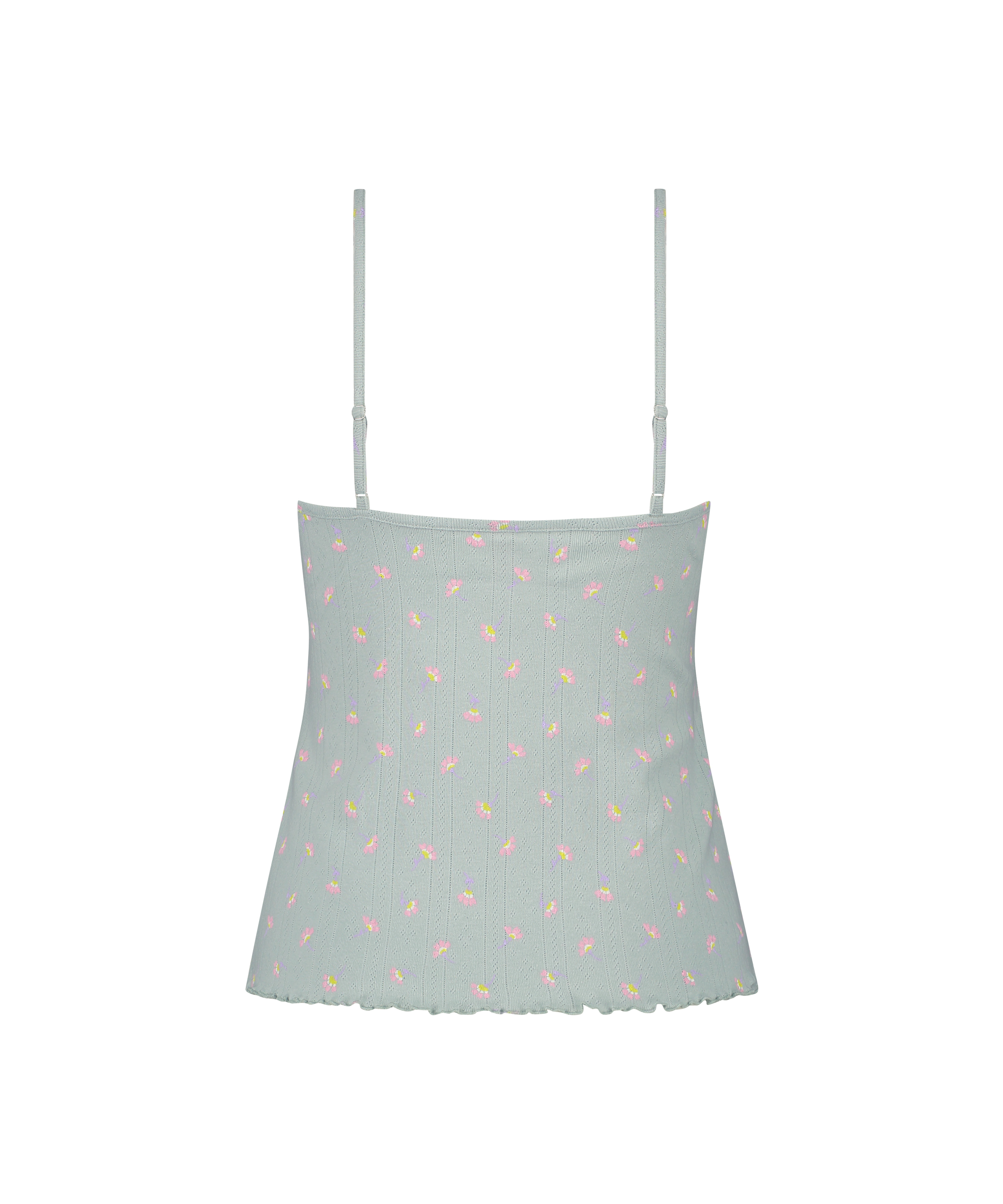 Cotton cami, Green, main
