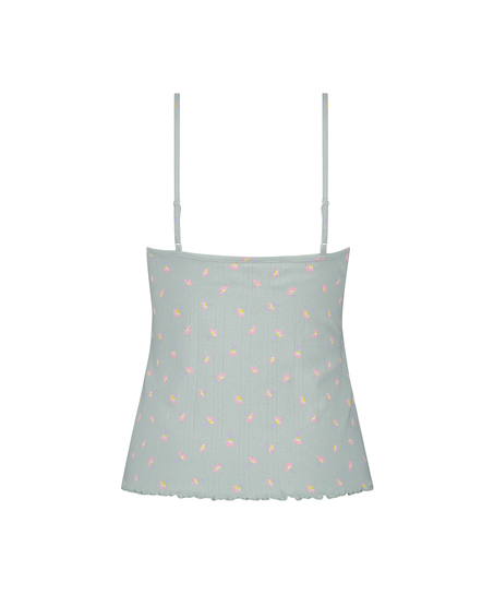 Cotton cami, Green