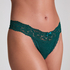 Madison Extra Low Thong, Green