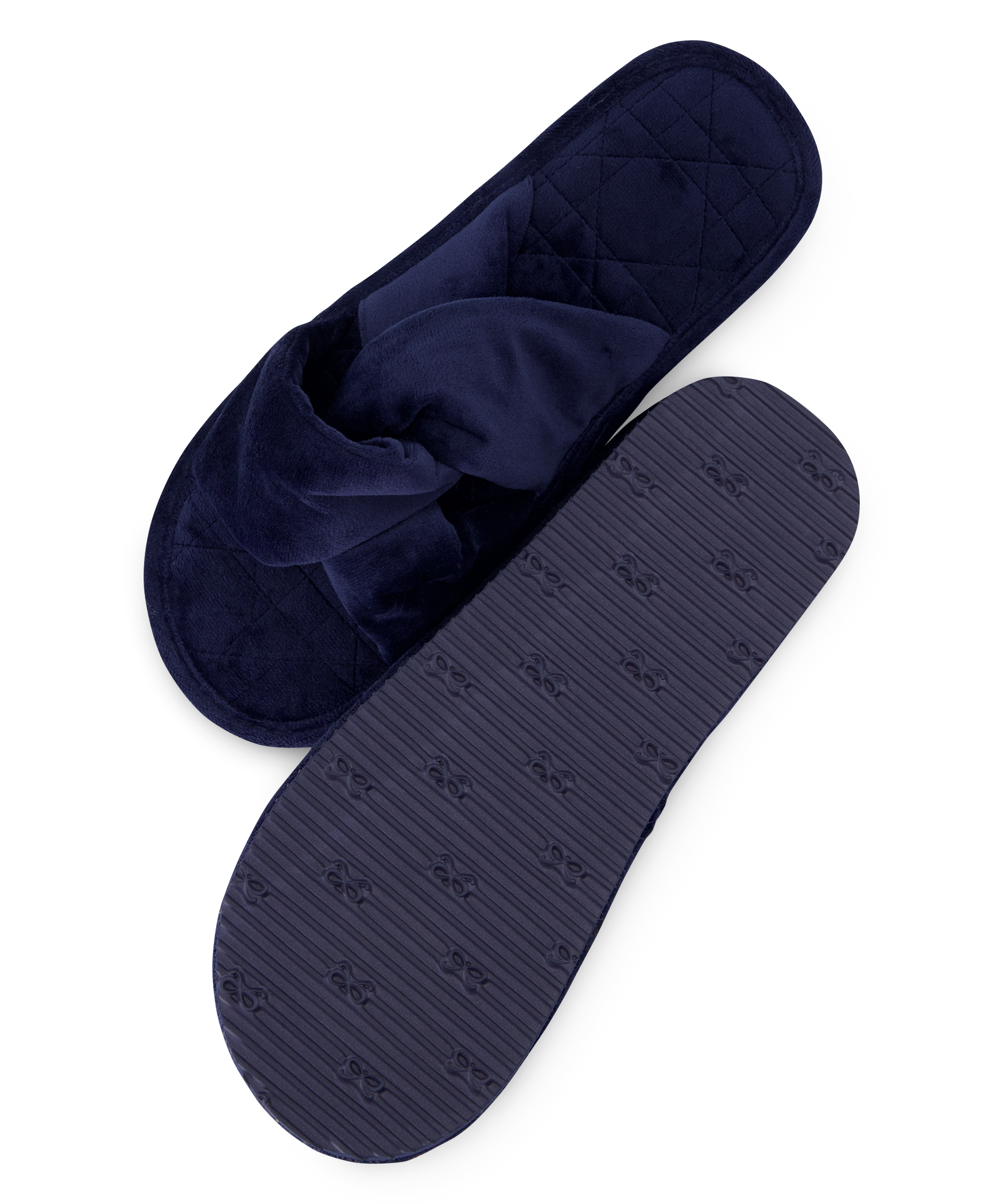 Twisted Kate slippers, Blue, main