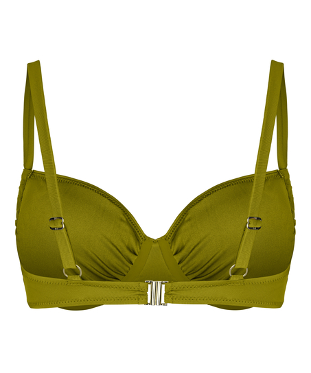 Padded Underwired Bikini Top Bardolino, Green