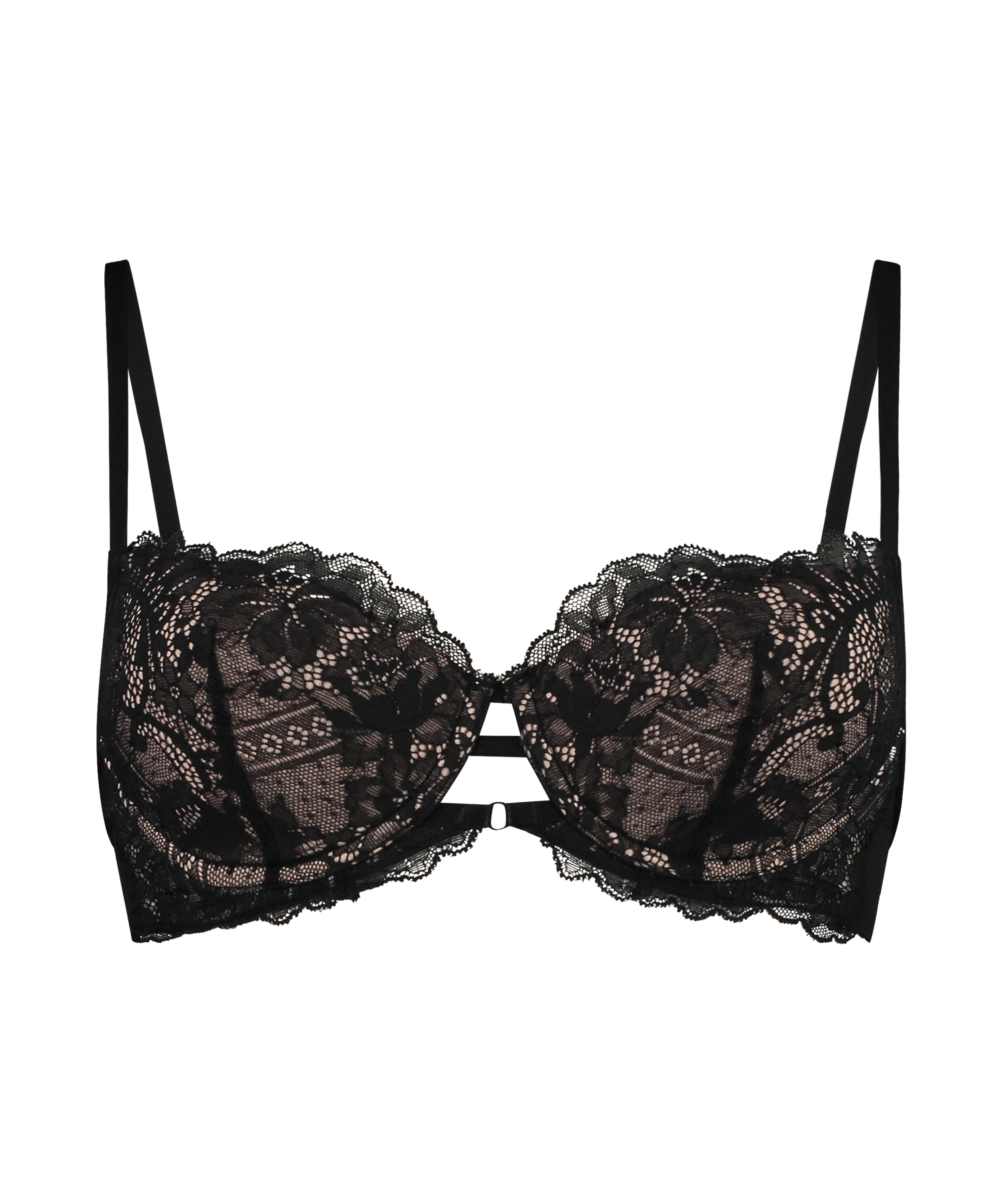 Josefina Padded Underwired Bra, Black, main