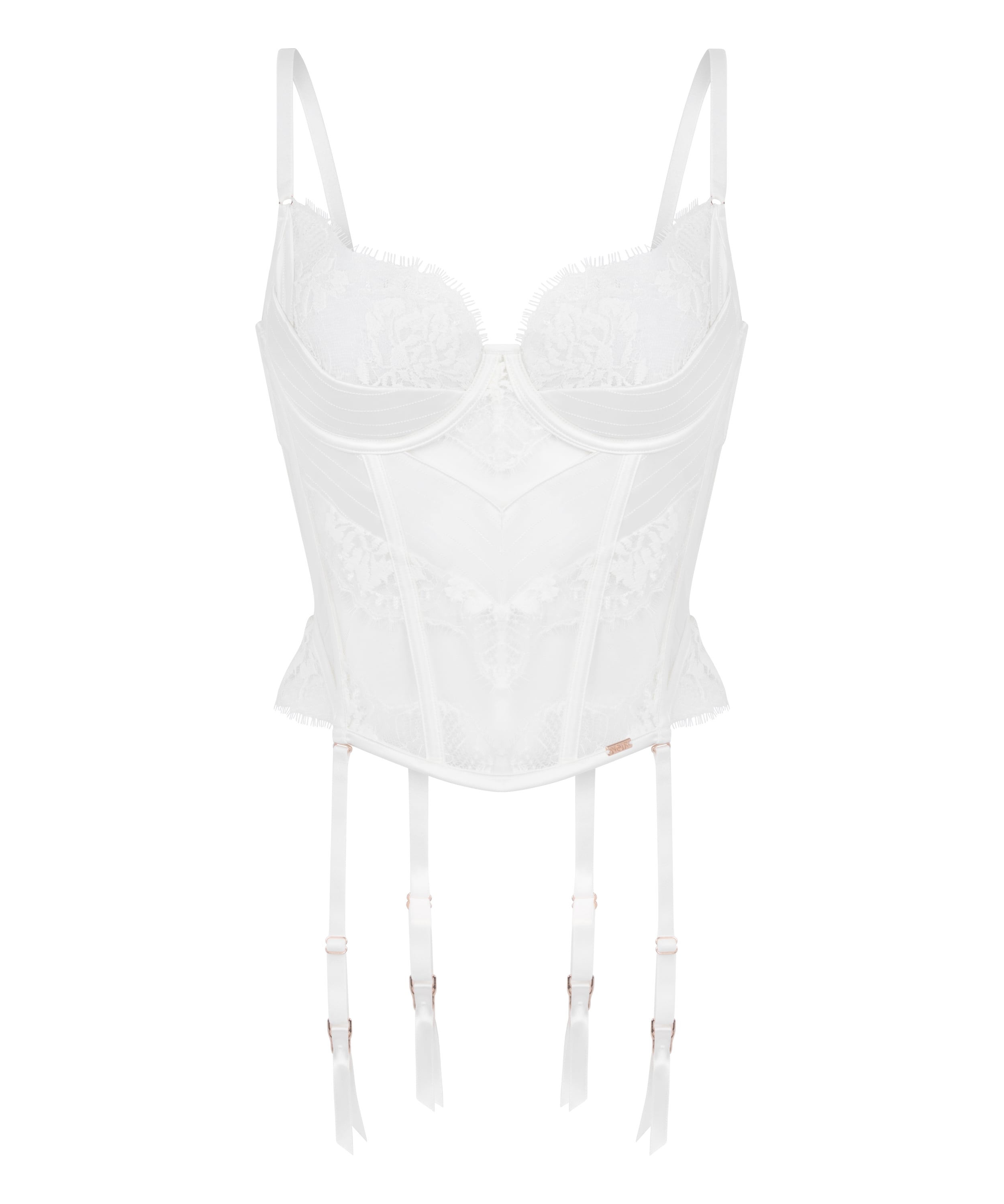 Tiah Bustier, White, main