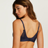 Adeliaide padded underwired bra, Blue