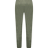 Velour Jogging Pants Pin-tucked, Green