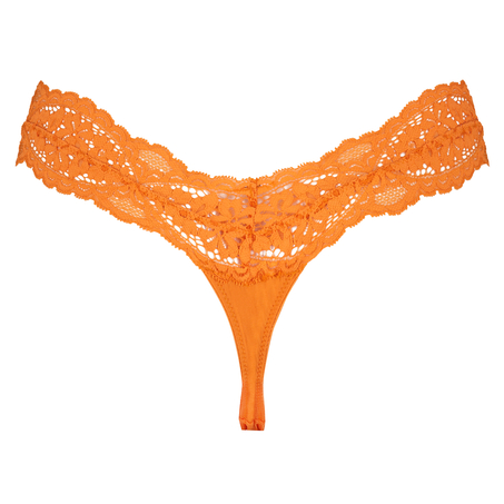 Rose Extra Low Rise Thong, Orange