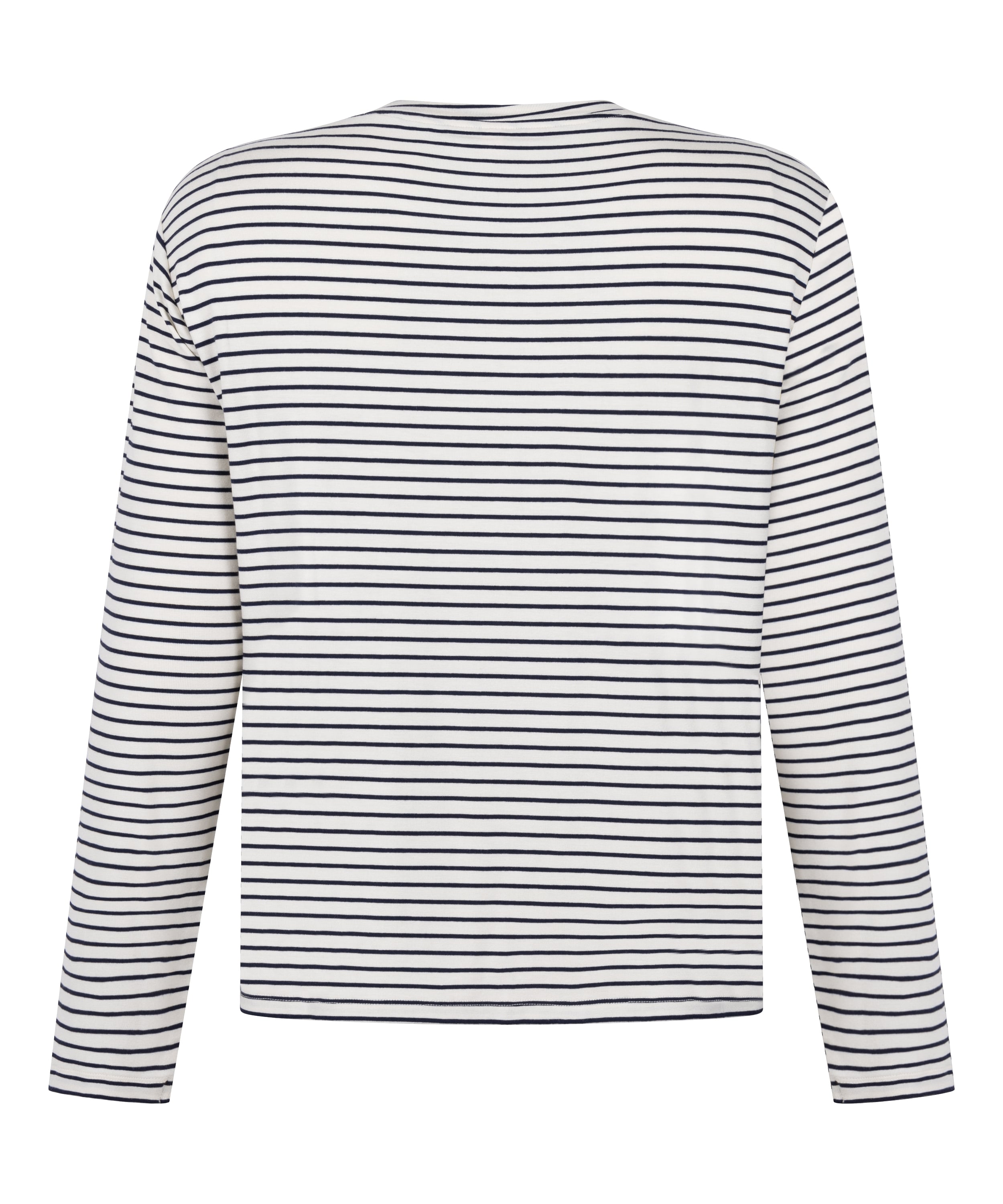 Pyjama Top Loose Jersey, White, main