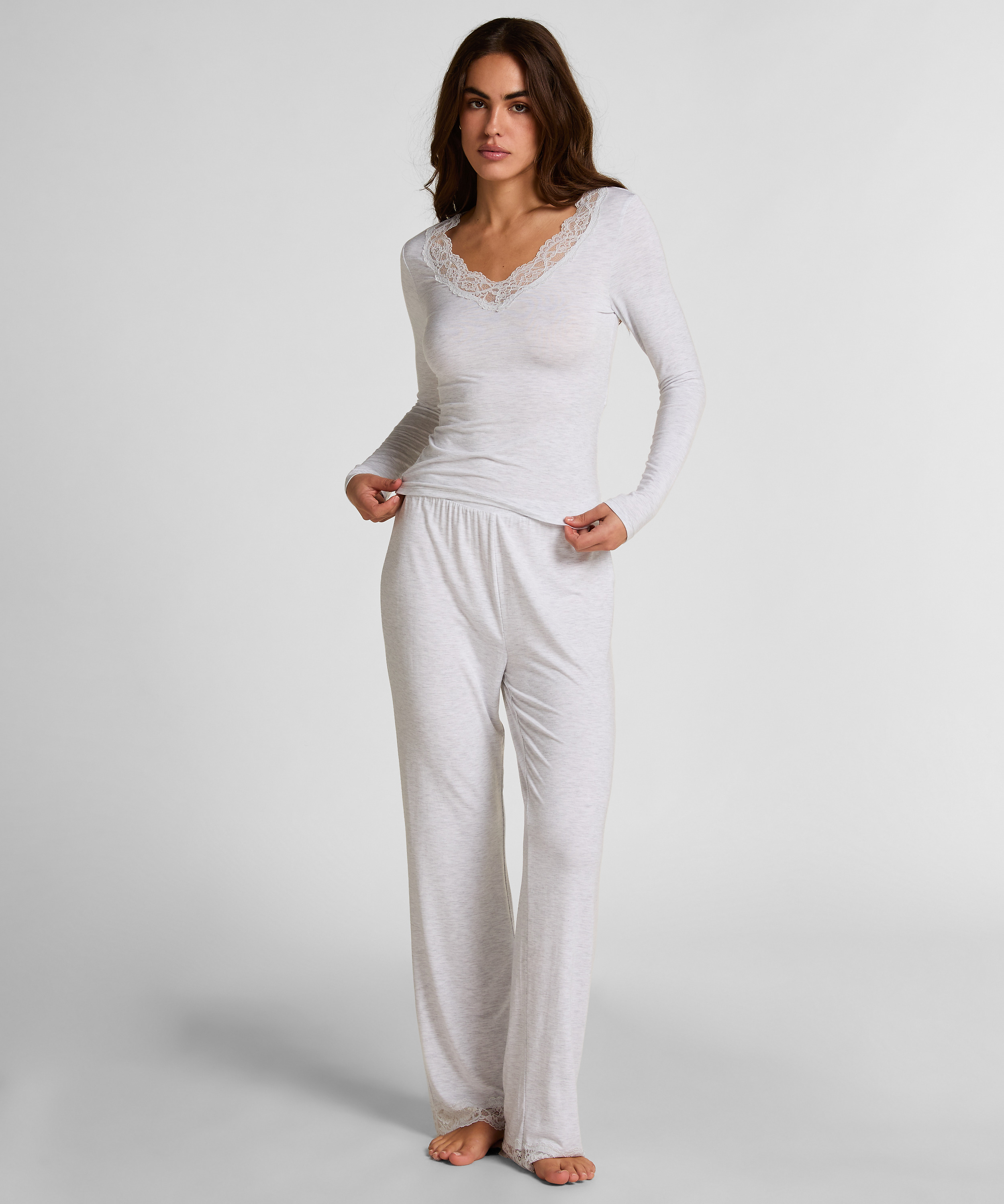 Pyjama Set, Gray, main
