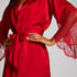 Satin Kimono, Red