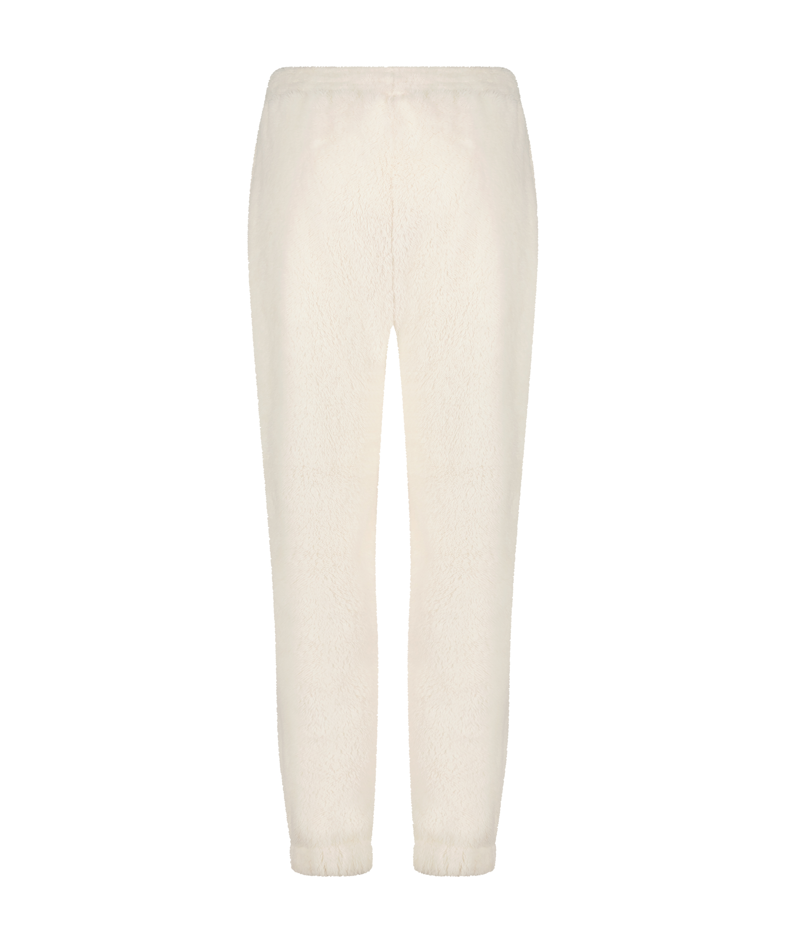 Snuggle Fleece Joggers, White, main