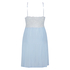 Modal Lace Slip Dress, Blue