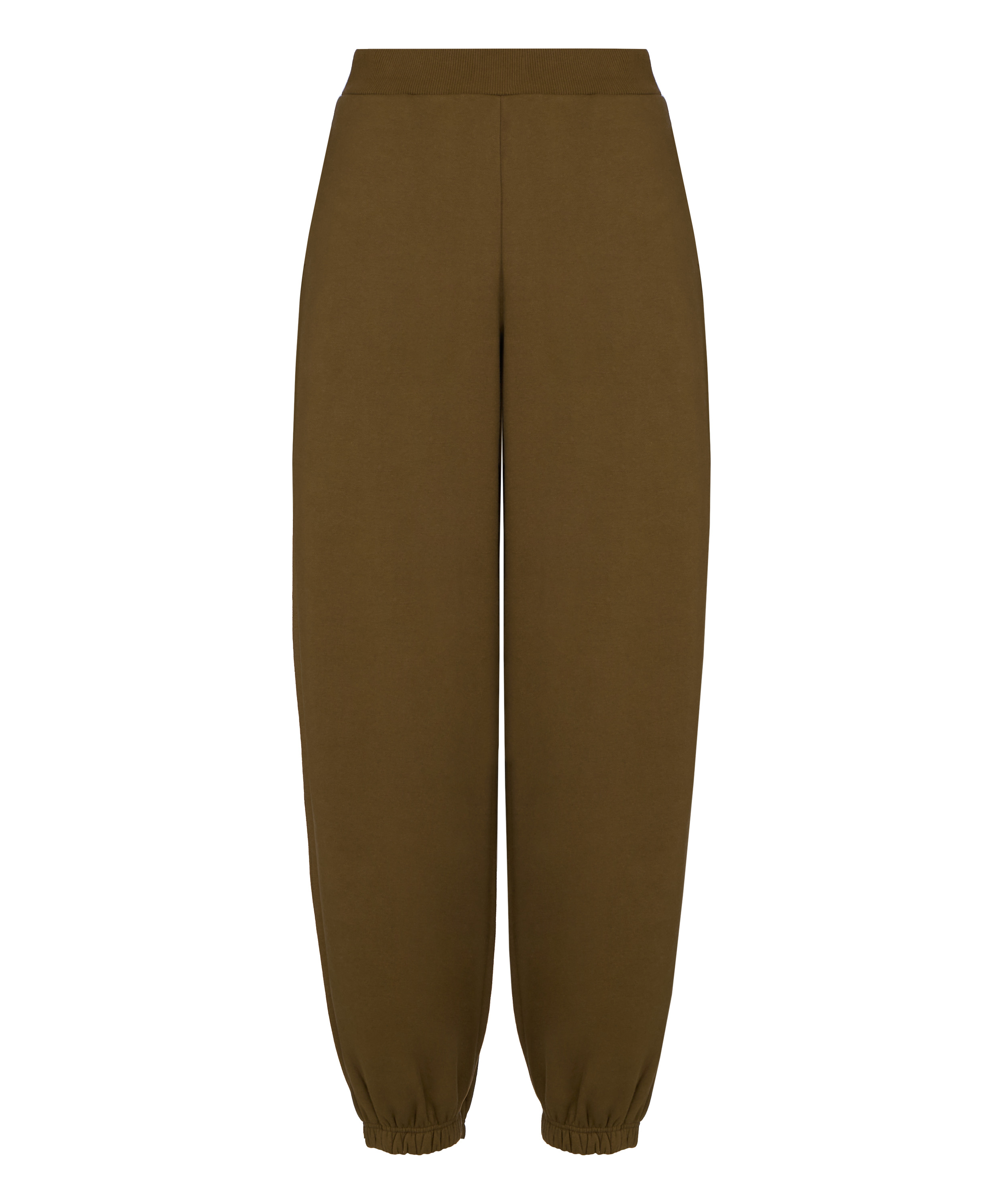 Jogger brushed sweat, Green, main