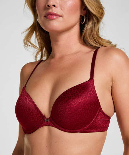 Padded Underwired Bra Jackie, Red