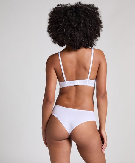 Angie Padded Underwired Bra, White